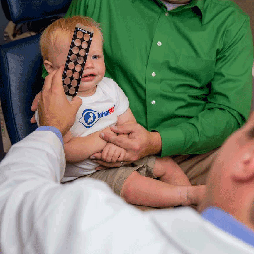 Infantsee eye exam at Clear Vision Family Eyecare