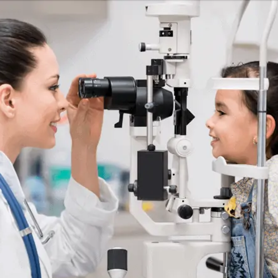 pediatric eye exam in Mars